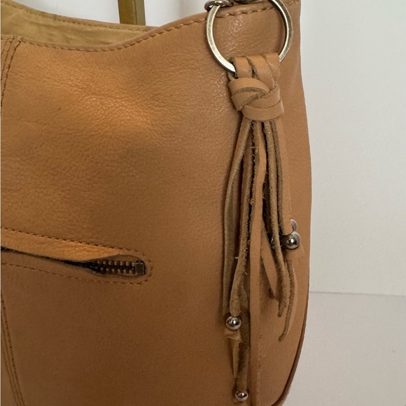 Sak Zinnia Beige Leather Front Stud Studded Pocket Purse - Picture 7 of 13